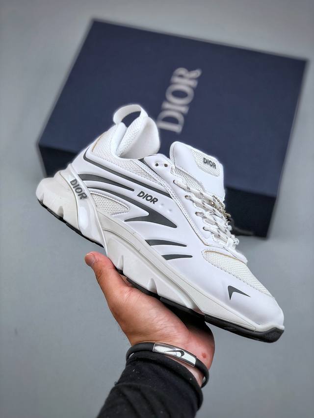 Dior B44 Blade Dior low-top casual running shoes fabric material sports shoes si