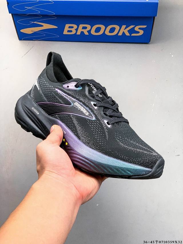 Company level! Brooks Glycerin 22 running shoes men's cushioning marathon nitro