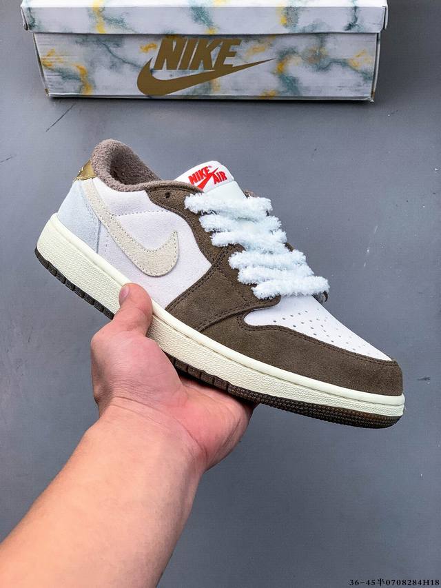 Second layer genuine label! Nike Air Jordan Low 1 Jordan 1 low-top classic casu
