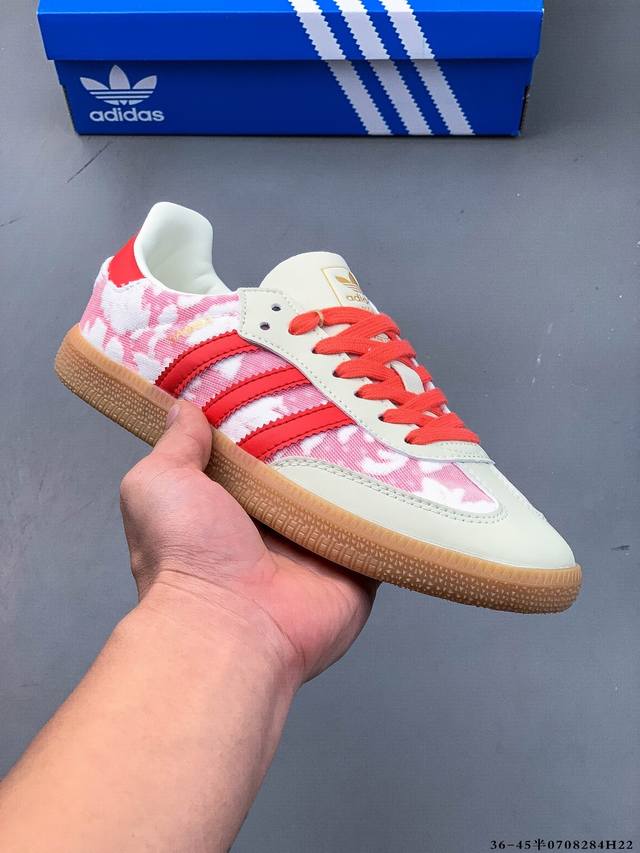 2nd layer genuine label! Adidas Samba Og classic shoe model Adidas's classic Sam