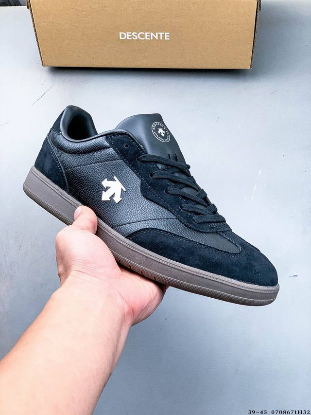 Company level! Descente Chron Court Sb Retro Lightweight Wear-resistant Low-top