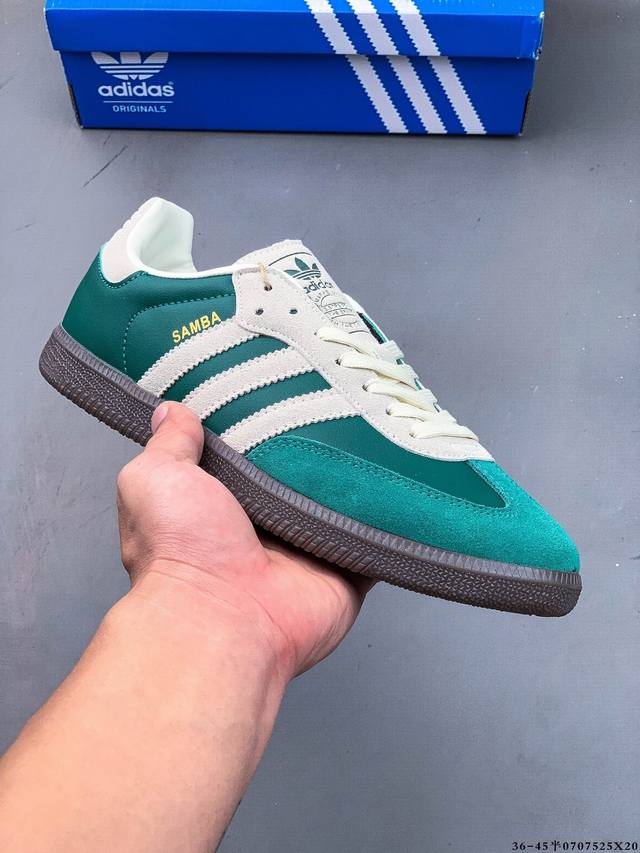 2nd layer genuine label! Adidas Samba Og classic shoe model Adidas's classic Sam