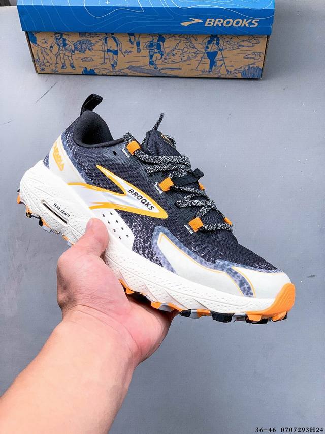 Brooks Cascadia 18 comfortable, non-slip, wear-resistant low-top off-road runnin