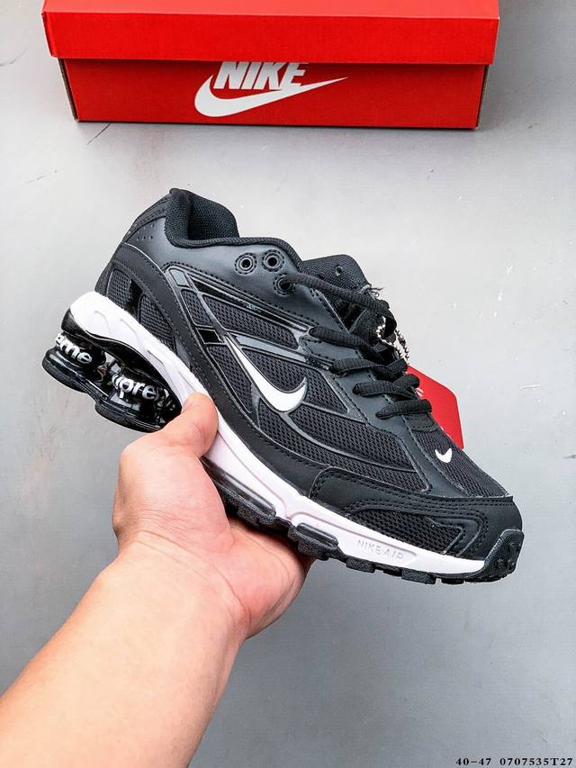Nike Shox Ride 2 Sp X Supreme joint air cushion running shoes 0707535T27 DDD