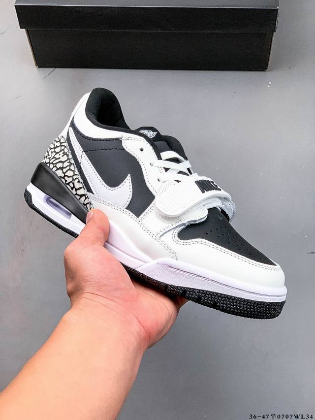 Company-level top layer! Jordan Legacy 312 Low Jordan 312 hybrid version low-top