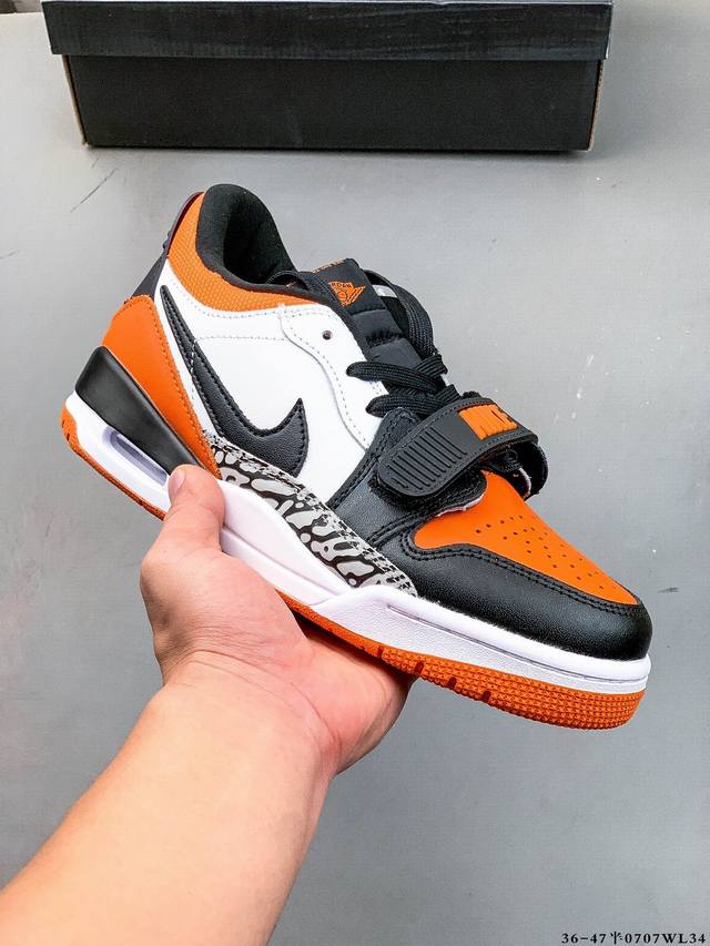 Company-level top layer! Jordan Legacy 312 Low Jordan 312 hybrid version low-top