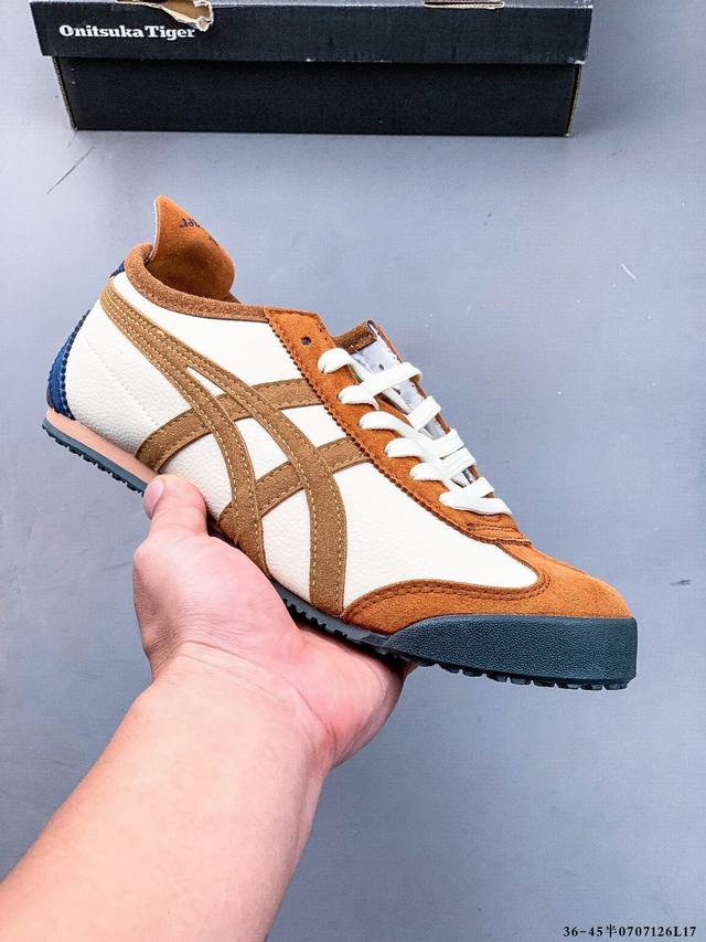 Collection Asics Onitsuka Tiger Asics leather original four-link tag midsole car
