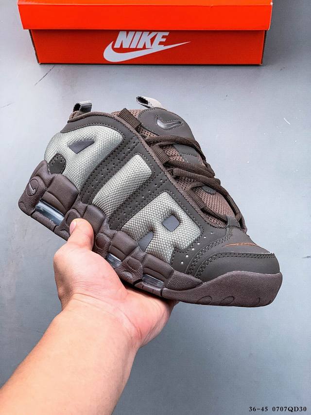 Nike Air More Uptempo Pippen Big Air Classic Retro High Street All-match Basket