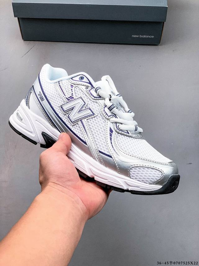 New Balance Nb740 British-made lightweight retro casual sports running shoes The