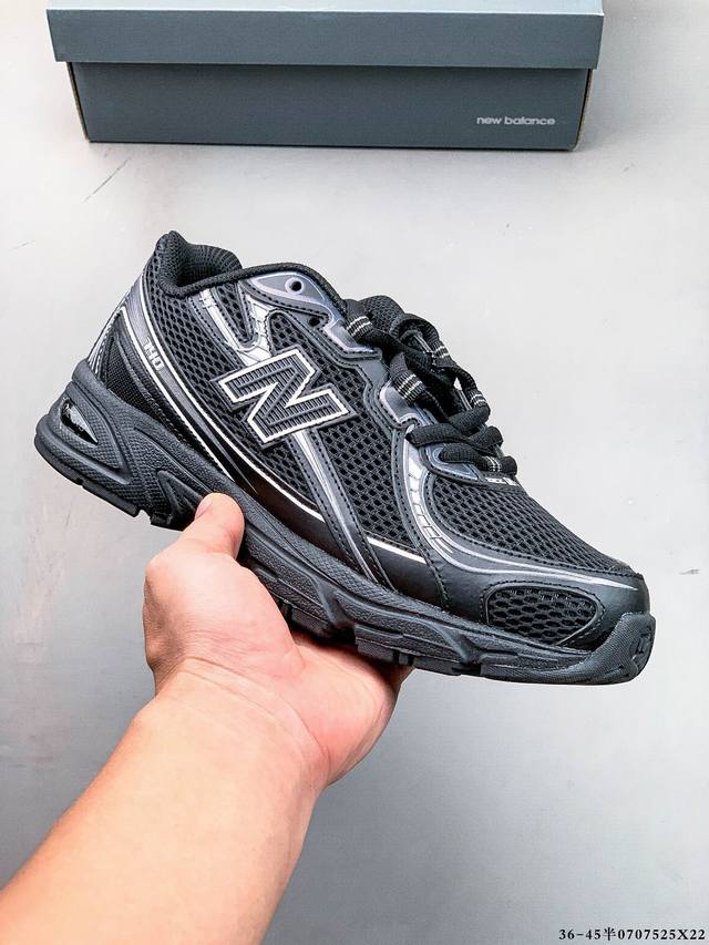 New Balance Nb740 British-made lightweight retro casual sports running shoes The