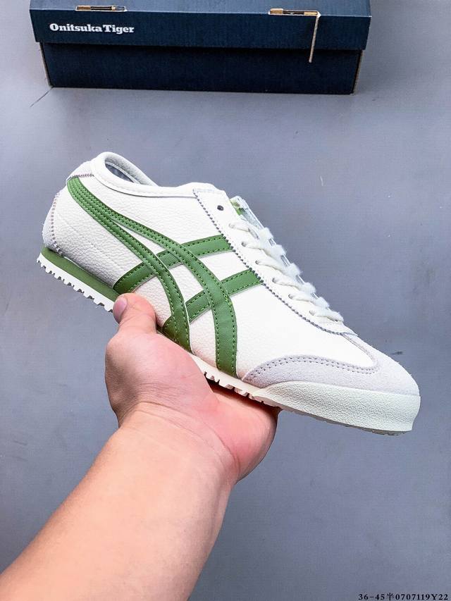 Collection Asics Onitsuka Tiger Asics leather original four-link tag midsole car