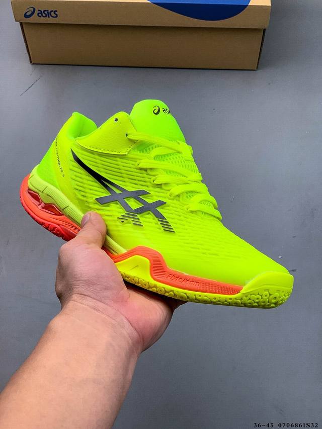 Collection Company level! Asics Court Control Ff 3 Paris ASICS wear-resistant, b
