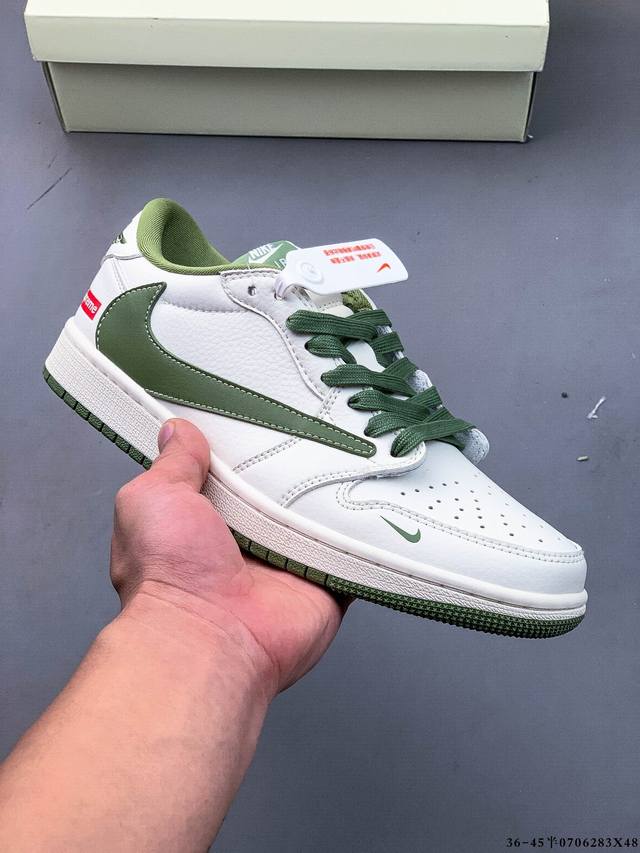 Company-level first layer! Nike Air Jordan 1 Low Aj1 Joe 1 low-top trendy slow