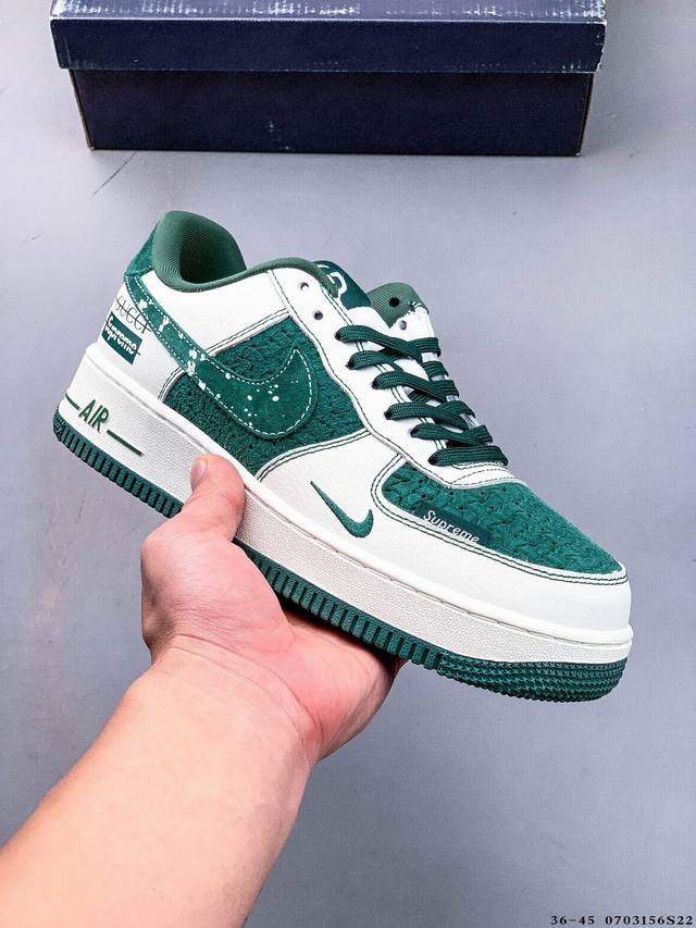 second layer genuine label! Nike Air Force 1 Low Air Force One low-top classic
