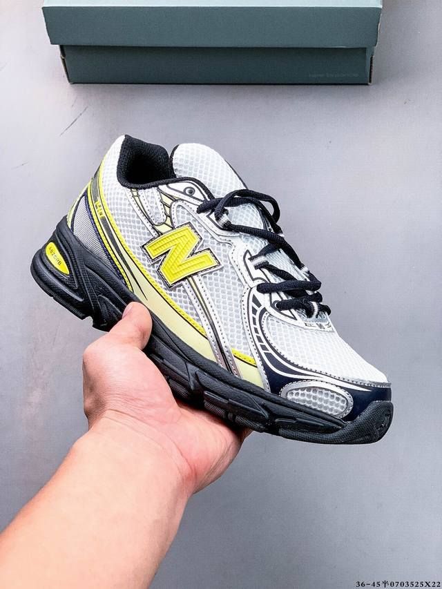 New Balance Nb740 British-made lightweight retro casual sports running shoes The