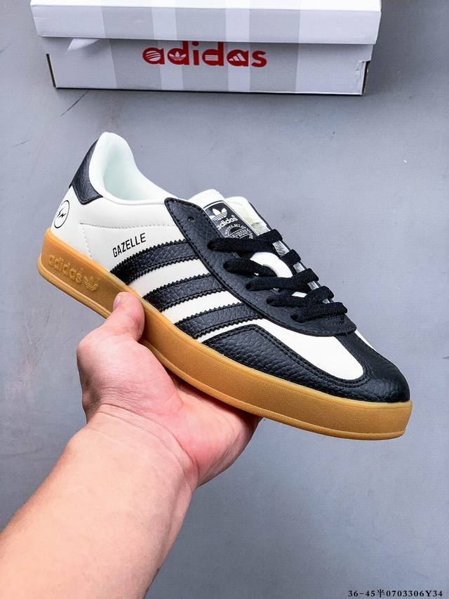Adidas Originals Gazelle German training shoes, non-slip and wear-resistant low