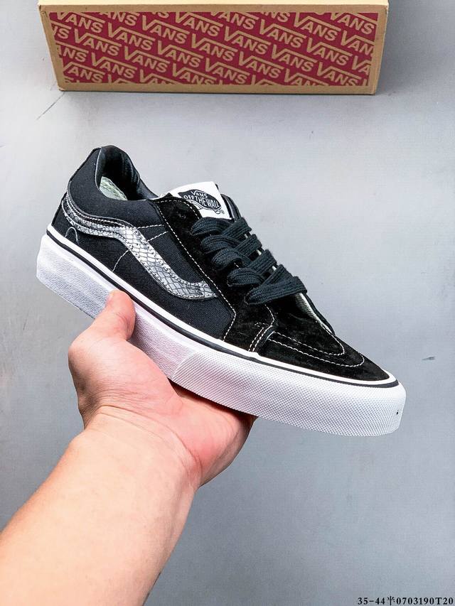Vans Sk8-Low Retro low-top versatile casual skateboard shoes Sk8-Low is a deriv