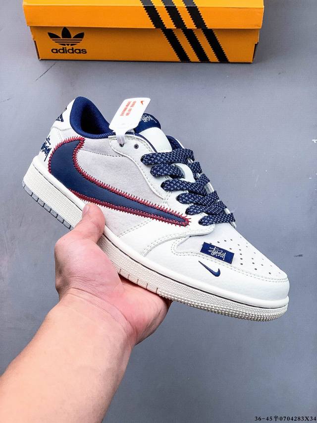 Company-level first layer! Nike Air Jordan 1 Low Aj1 Joe 1 low-top trendy slow