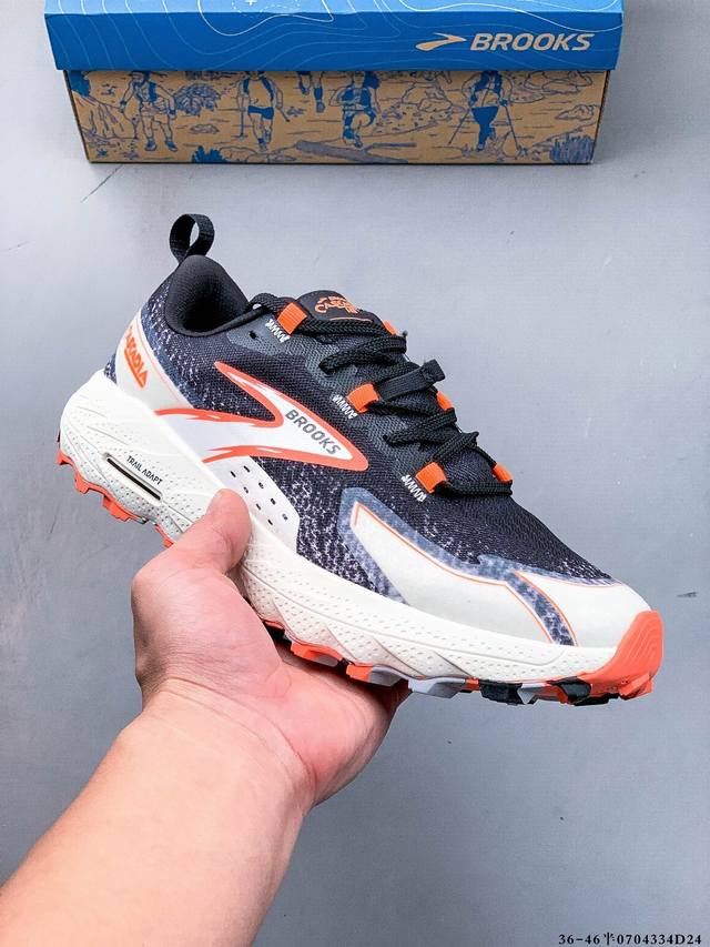 Brooks Cascadia 18 comfortable, non-slip, wear-resistant low-top off-road runnin