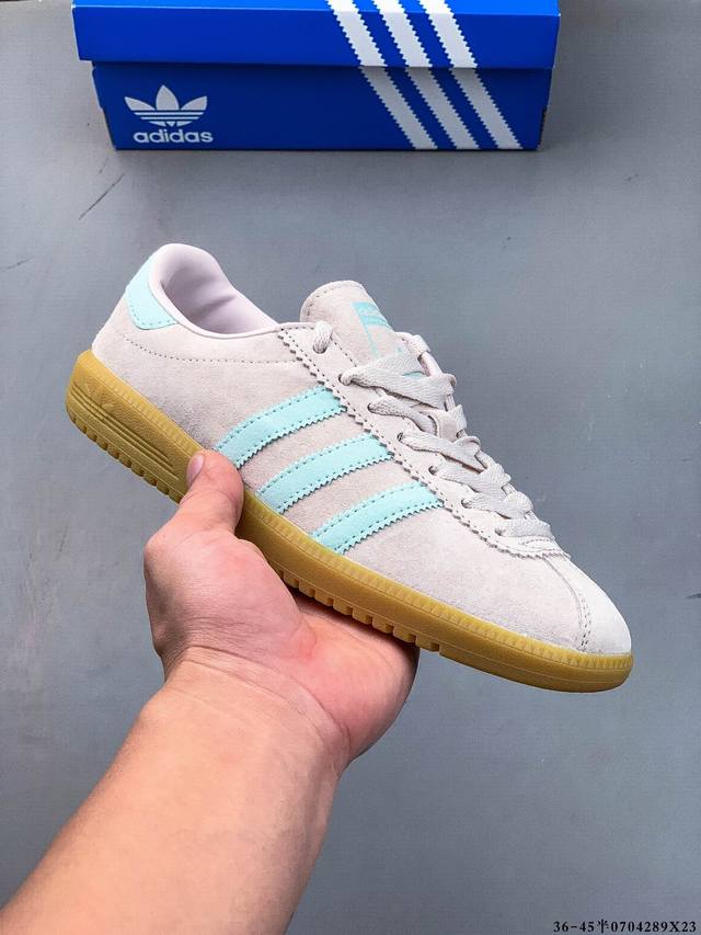 Adidas Bermuda Pig Bak leather retro all-match casual sneakers 0704289X23 DDD