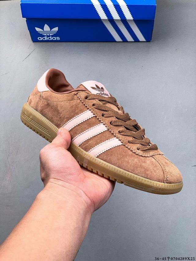 Adidas Bermuda Pig Bak leather retro all-match casual sneakers 0704289X23 DDD