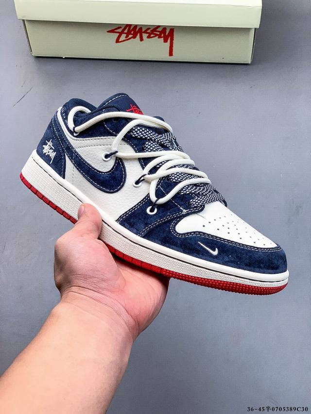Company-level first layer! Nike Air Jordan 1 Low Aj1 Joe 1 low-top trendy slow