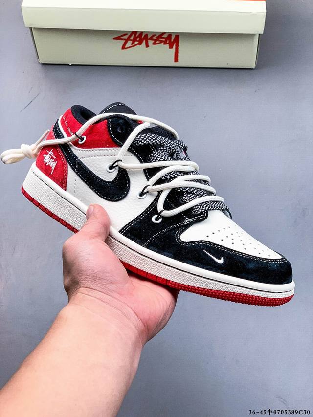 Company-level first layer! Nike Air Jordan 1 Low Aj1 Joe 1 low-top trendy slow