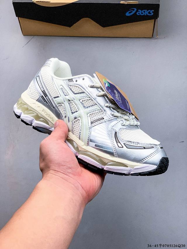 Asics Kith X Asics Gel-Kayano 12.1 low-top casual running shoes, the shoe is ba