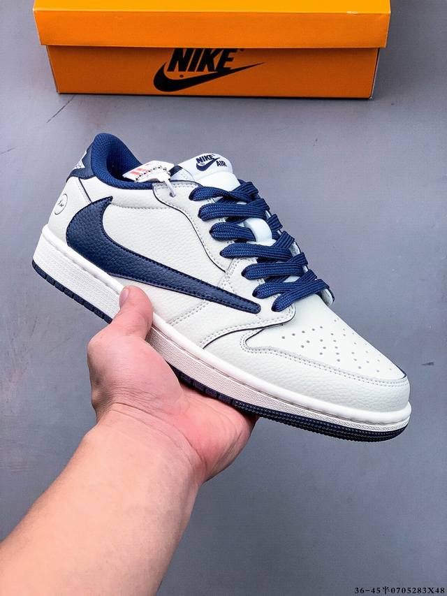 Company-level first layer! Nike Air Jordan 1 Low Aj1 Joe 1 low-top trendy slow