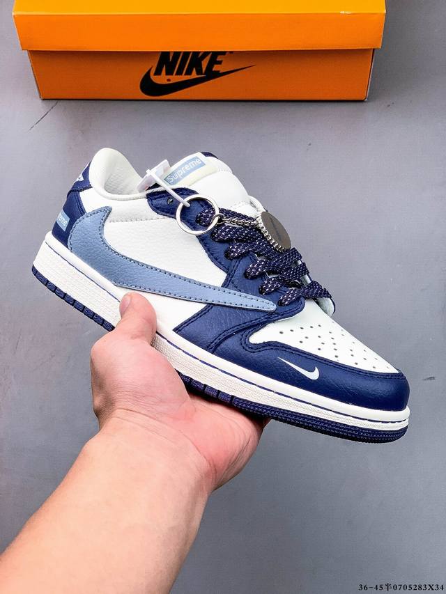Company-level first layer! Nike Air Jordan 1 Low Aj1 Joe 1 low-top trendy slow