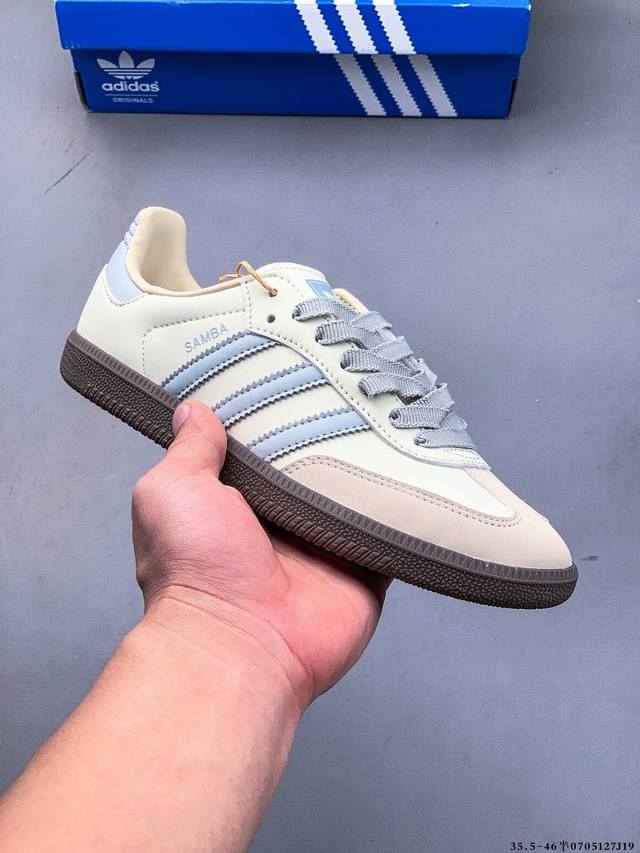 Company level! Wales Bonner X Samba Og German training shoes retro low-top casua