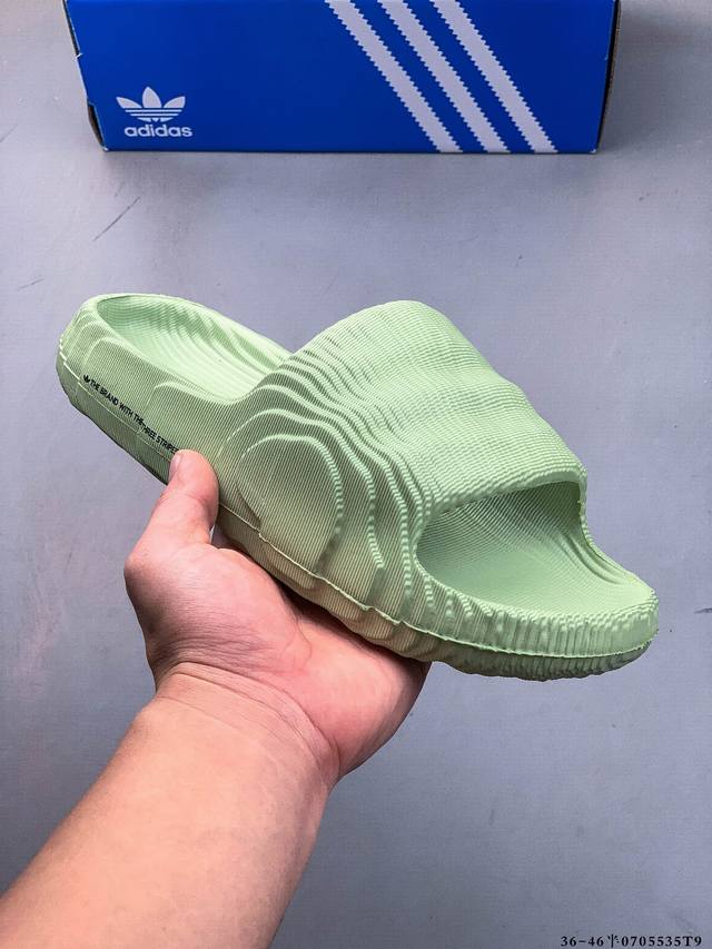 Adidas Adidas Original Adilette 22 Slide Glow Green Wright 22nd series ridge sha