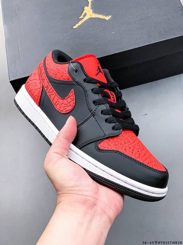 Company-level first layer! Nike Air Jordan 1 Low Aj1 Jordan 1 low-top trendy sp