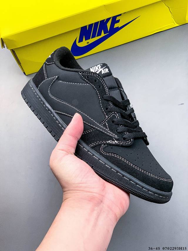 True half size! Nike Air Jordan Low 1 Jordan 1 low-top classic casual shoes 0702