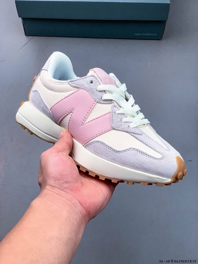 New Balance Ms327 series retro leisure sports jogging shoes. The original shoe p