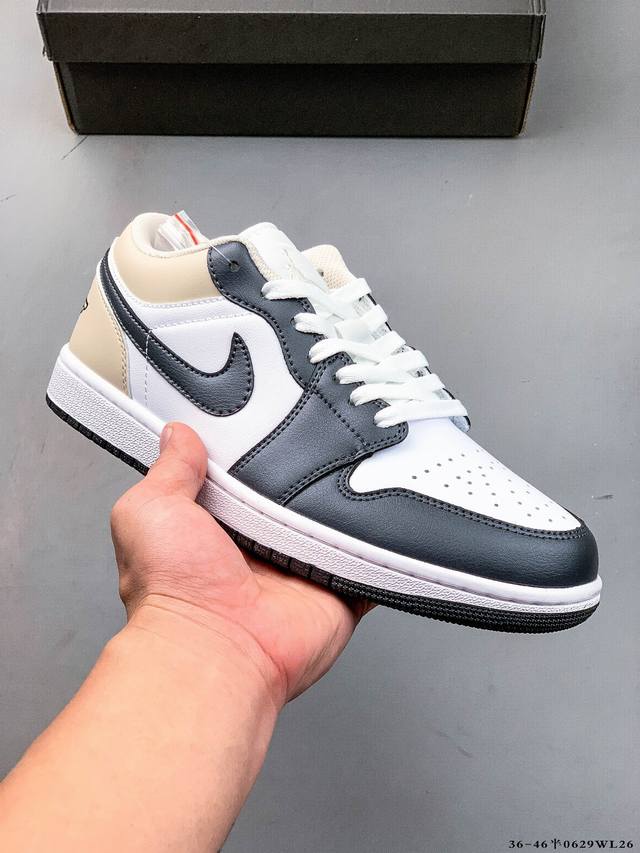 Company-level first layer! Nike Air Jordan 1 Low Aj1 Joe 1 low-top trendy slow