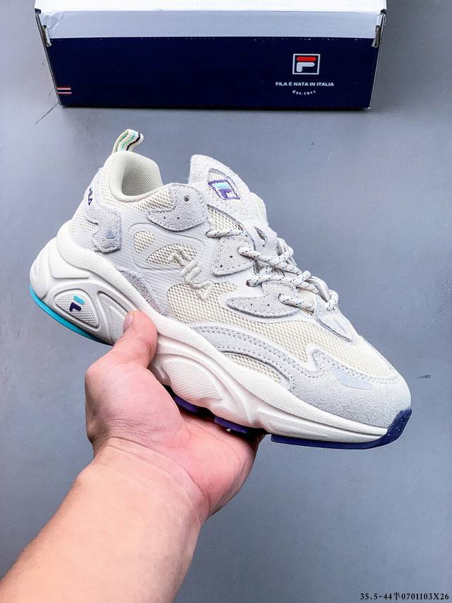 Fila Fusion Mars Retro Running Shoes Original shoe version customization authent