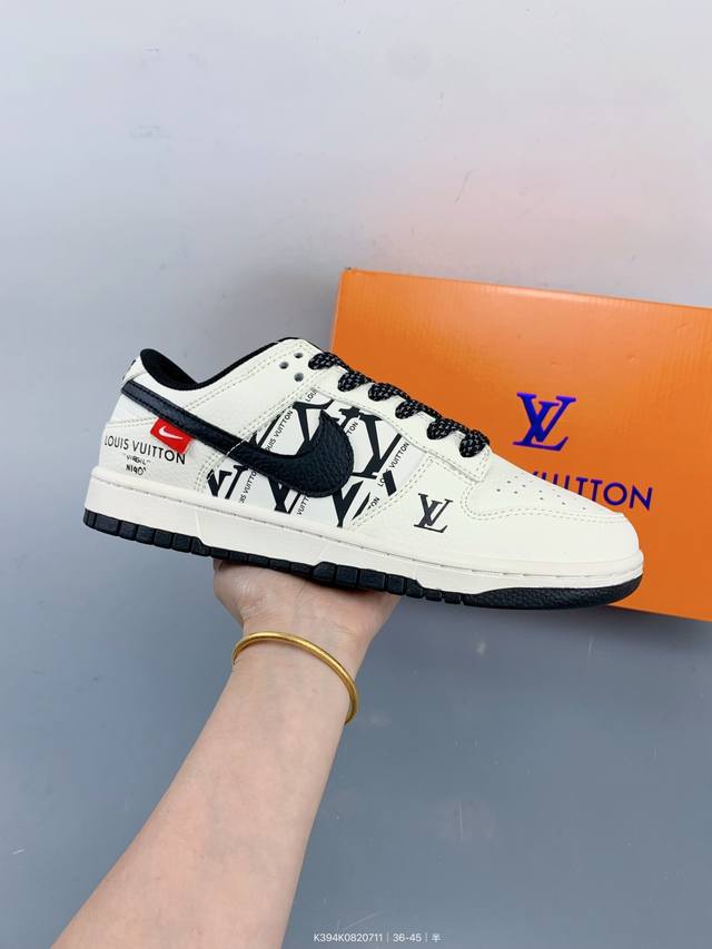 Corporate Nk Dunk Low Retro "Diy High-end Customization" Low-top casual sports