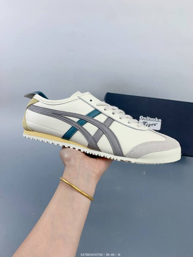 Corporate-level Onitsuka Tiger Mexico 66 Slip-On Low-top Summer Breathable Spor