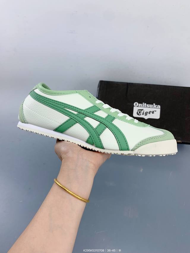 Onitsuk Tiger Mexico 66 Slip-On Onitsuka Tiger low-top retro casual shoes Size: