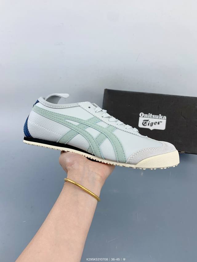 Onitsuk Tiger Mexico 66 Slip-On Onitsuka Tiger low-top retro casual shoes Size: