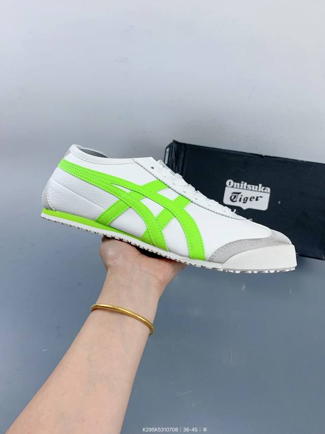 Onitsuk Tiger Mexico 66 Slip-On Onitsuka Tiger low-top retro casual shoes Size: