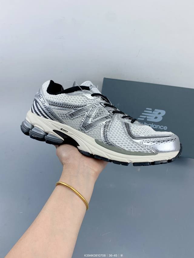 New Balance Ml860 V2 series retro daddy style casual sports jogging shoes Size: