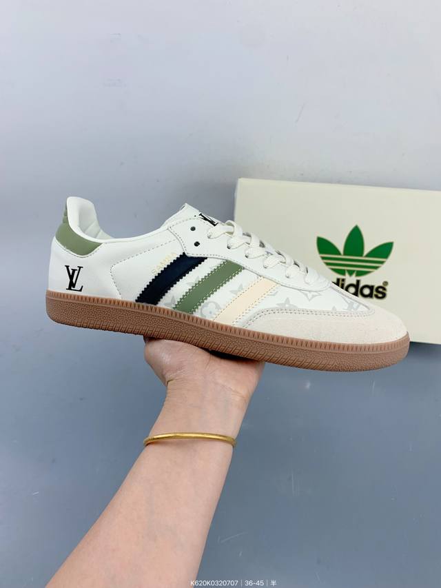 Corporate level Adidas Originals Samba Og 'Diy' Samba series-Lv joint summer fa