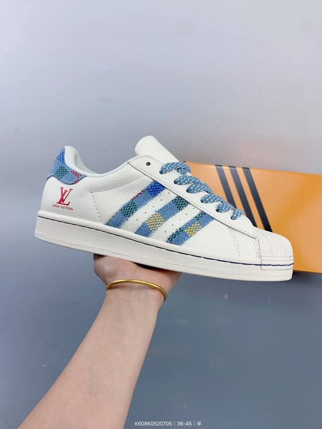 High-end custom Adidas Adidas Trefoil & Gucci Originals Superstar shell head se