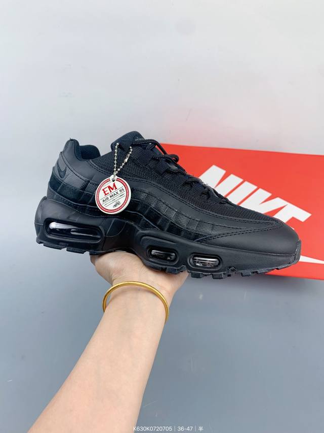 Nike Air Max 95 Blue Spark Trendy, comfortable, non-slip, wear-resistant low-top