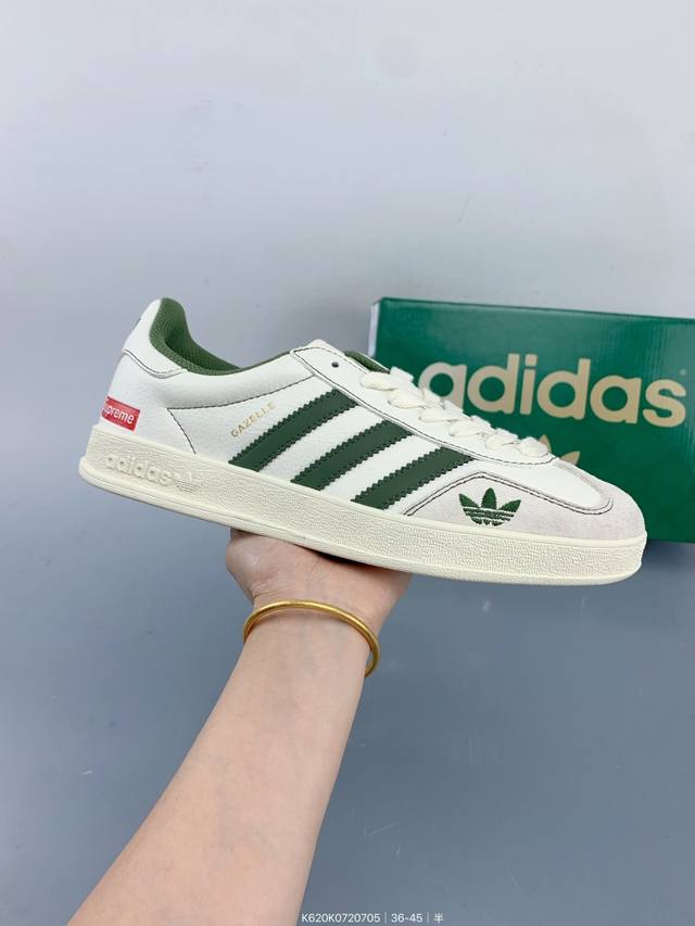 Company-level Adidas Originals Gazelle Indoor Indoorsup T-head shoes Lv joint n
