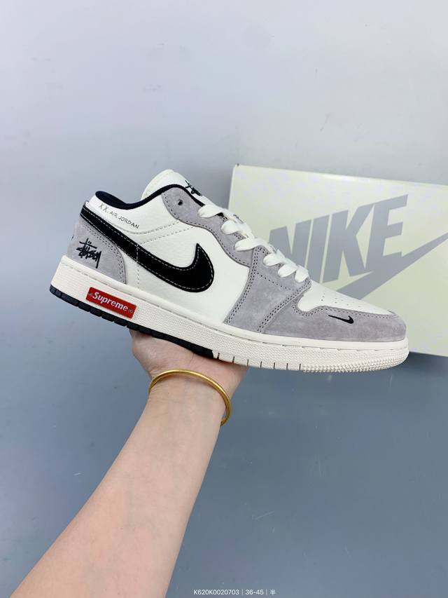 Jordan Air Jordan 1 Low Aj1 Joe 1 Low-top casual retro culture sports board Size