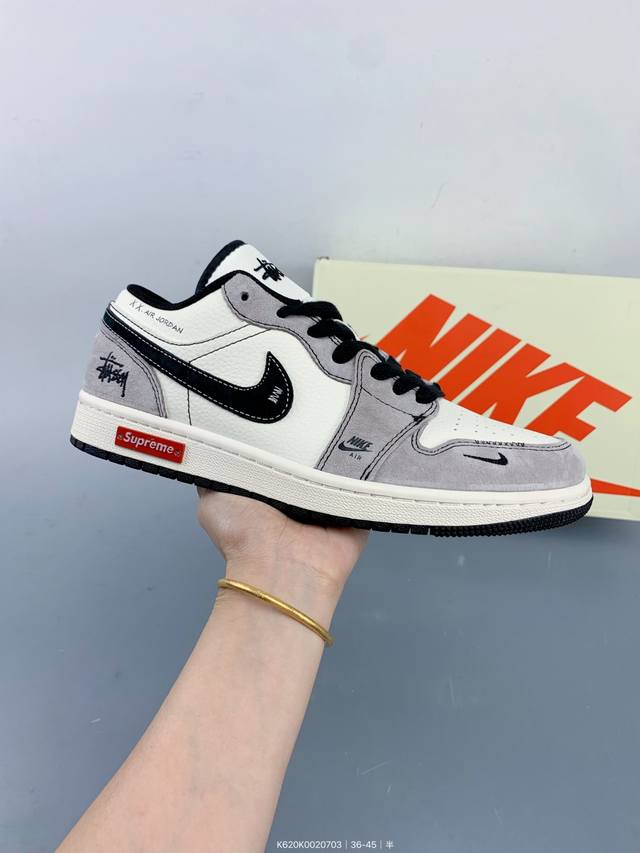 Jordan Air Jordan 1 Low Aj1 Joe 1 Low-top casual retro culture sports board Size