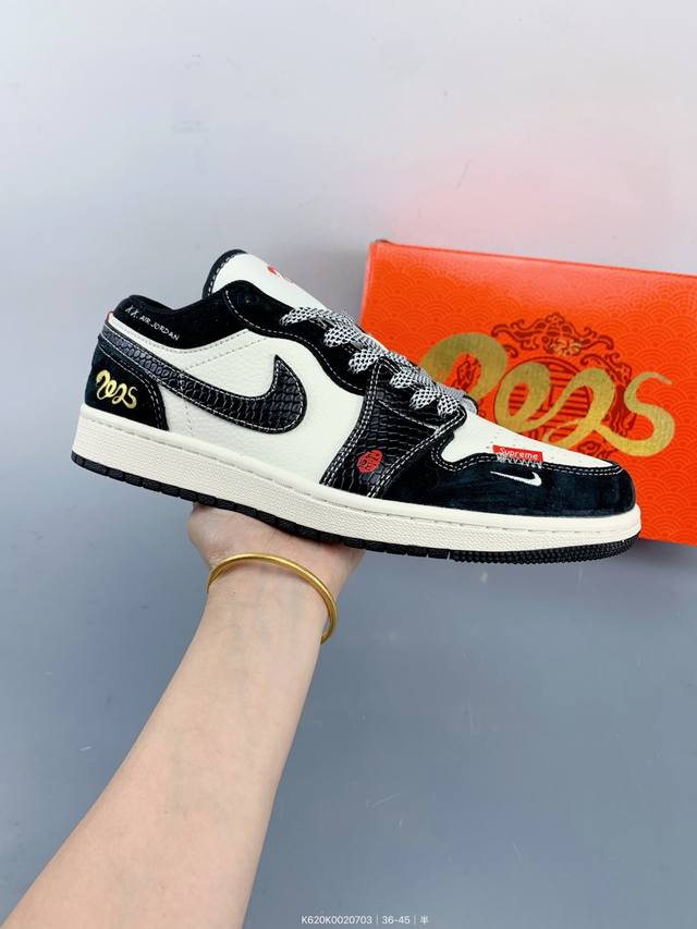 Jordan Air Jordan 1 Low Aj1 Joe 1 Low-top casual retro culture sports board Size